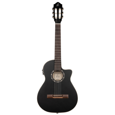 RCE125SBK-3/4 i gruppen Gitarr / Nylonstrngad Gitarr / Ortega / Med Pickup hos Crafton Musik AB (332119213249)